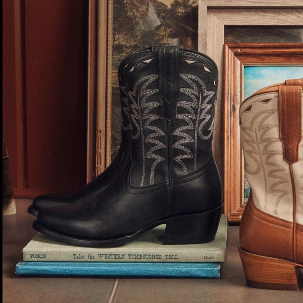 Tecovas The Jolene Western Cowboy Boots, Midnight Bovine